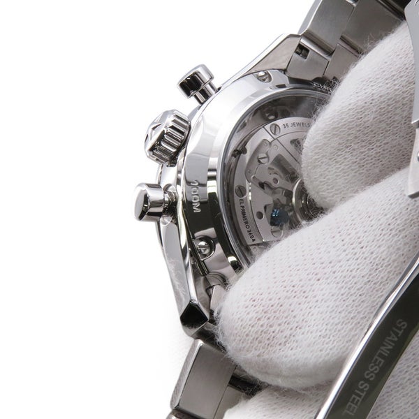 ゼニス クロノマスター オープン 03.3300.3604/69.M3300 ZENITH 腕時計 シルバー文字盤