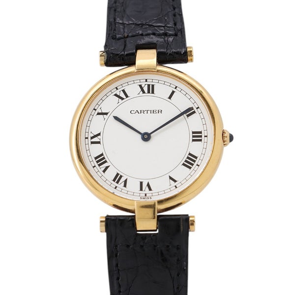 カルティエ ヴァンドーム ルイ LM 881001 Cartier 腕時計 ホワイト文字盤
