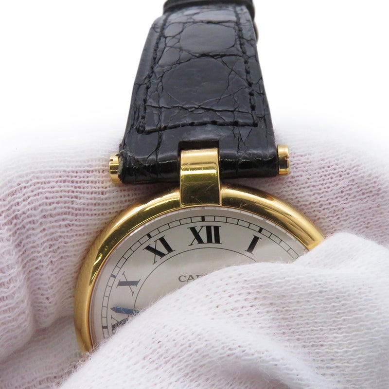カルティエ ヴァンドーム ルイ LM 881001 Cartier 腕時計 ホワイト文字盤