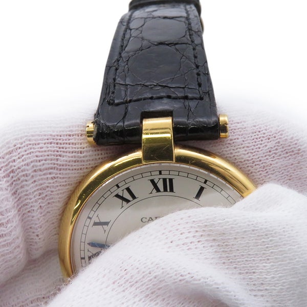 カルティエ ヴァンドーム ルイ LM 881001 Cartier 腕時計 ホワイト文字盤
