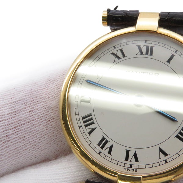 カルティエ ヴァンドーム ルイ LM 881001 Cartier 腕時計 ホワイト文字盤