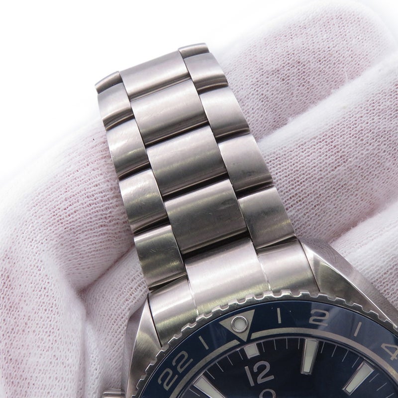 オメガ シーマスター プラネットオーシャン 600M GMT 232.90.44.22.03.001 OMEGA 腕時計 ブルー文字盤