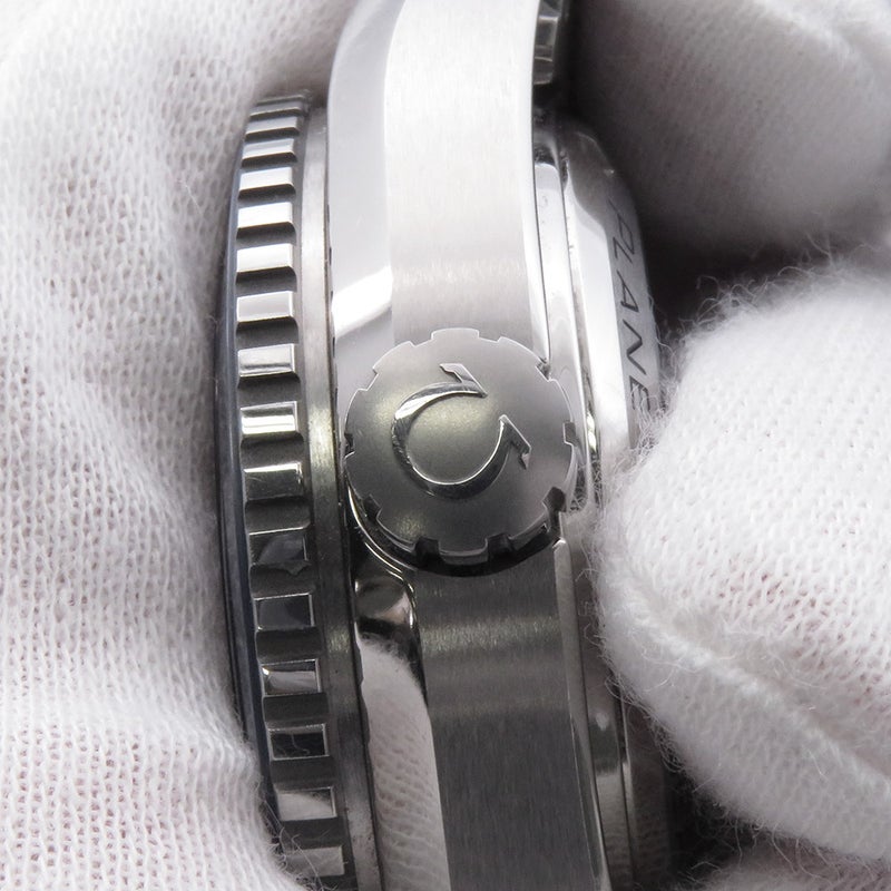 オメガ シーマスター プラネットオーシャン 600M GMT 232.90.44.22.03.001 OMEGA 腕時計 ブルー文字盤