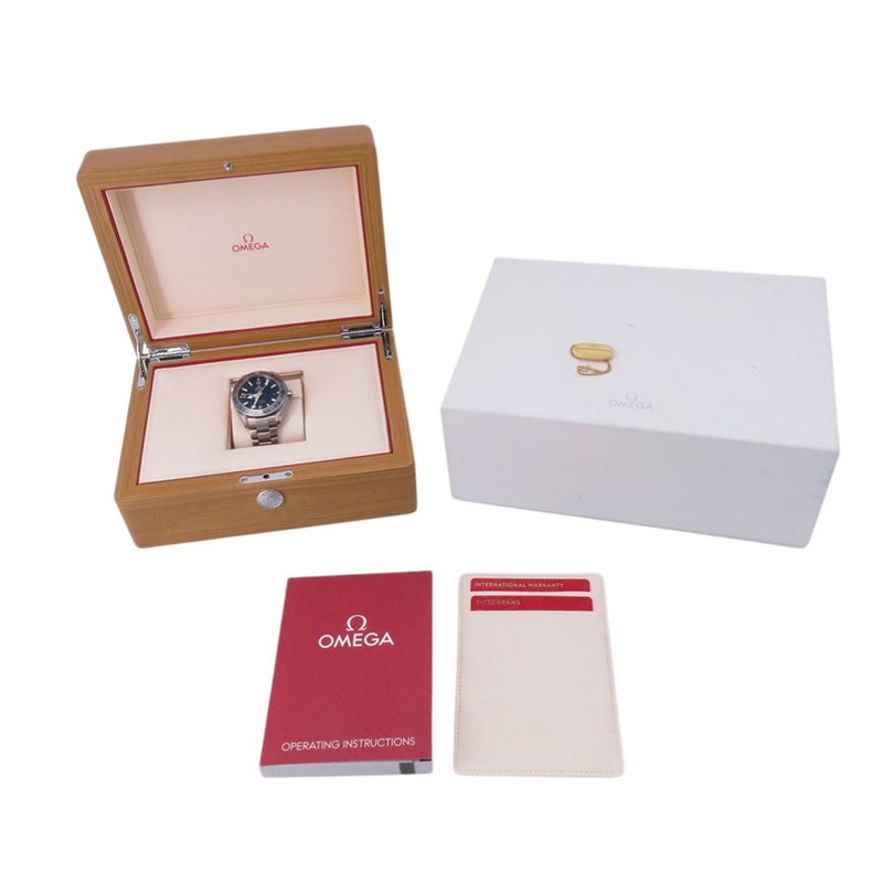 オメガ シーマスター プラネットオーシャン 600M GMT 232.90.44.22.03.001 OMEGA 腕時計 ブルー文字盤