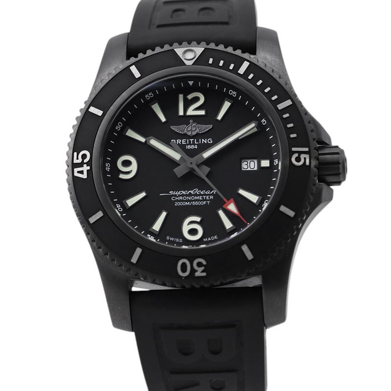 ブライトリング スーパーオーシャン オートマチック ブラックスチール M17368B71B1S2 黒文字盤
