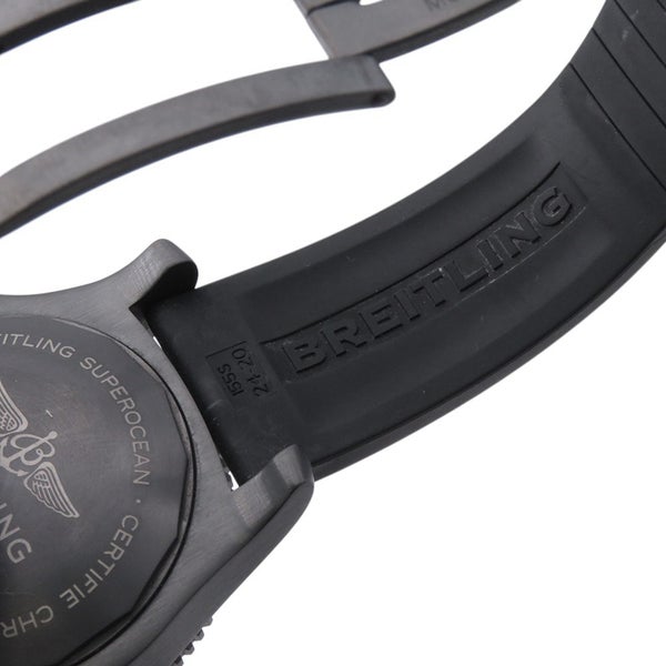 ブライトリング スーパーオーシャン オートマチック ブラックスチール M17368B71B1S2 黒文字盤