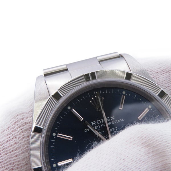 ロレックス エアキング P番 116900 ROLEX 腕時計 ブルー文字盤