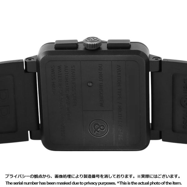 ベル＆ロス BR 03-94 ヘリテージ クロノグラフ ORANGELTD BR 03-94HERI-CA Bell & Ross 腕時計 黒文字盤