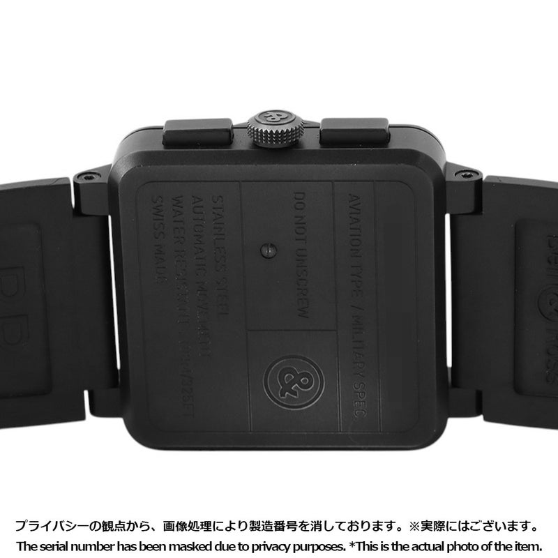 ベル＆ロス BR 03-94 ヘリテージ クロノグラフ ORANGELTD BR 03-94HERI-CA Bell & Ross 腕時計 黒文字盤