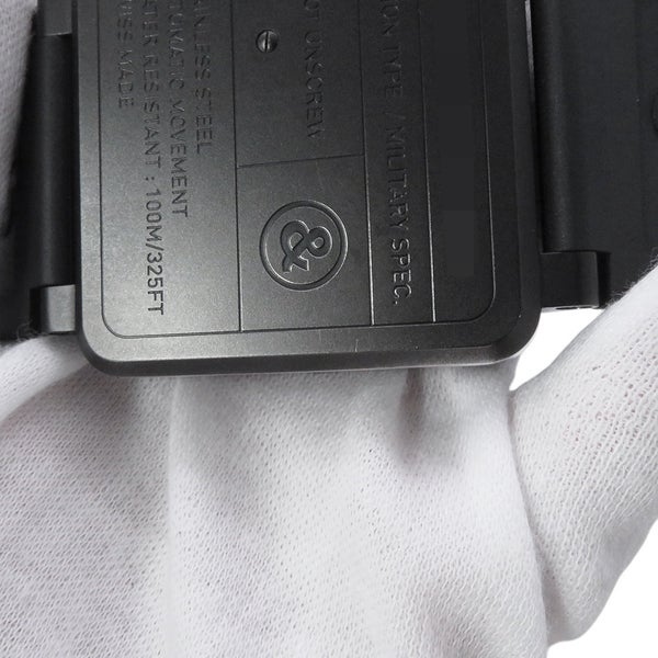 ベル＆ロス BR 03-94 ヘリテージ クロノグラフ ORANGELTD BR 03-94HERI-CA Bell & Ross 腕時計 黒文字盤