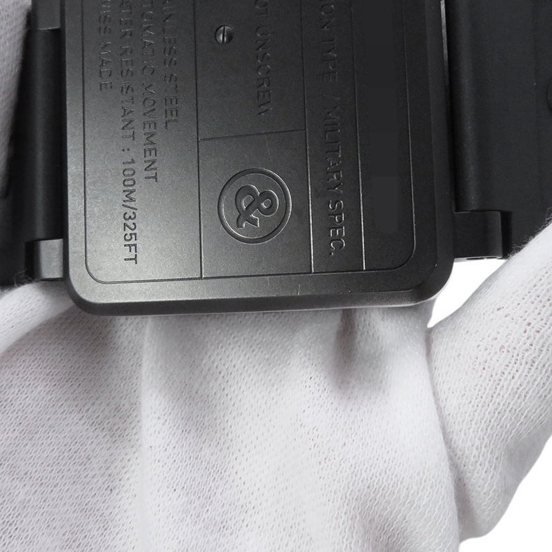 ベル＆ロス BR 03-94 ヘリテージ クロノグラフ ORANGELTD BR 03-94HERI-CA Bell & Ross 腕時計 黒文字盤