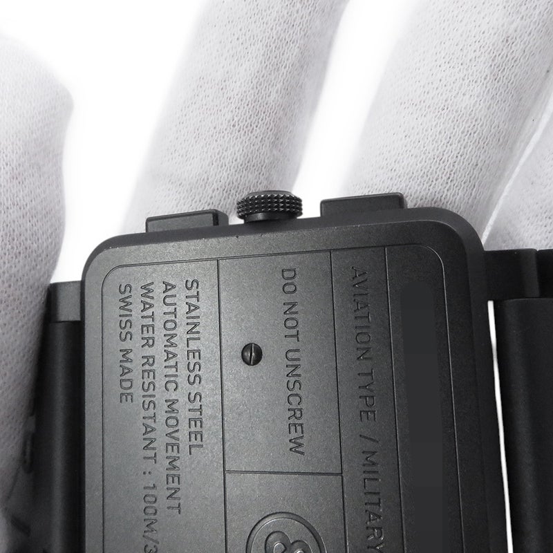 ベル＆ロス BR 03-94 ヘリテージ クロノグラフ ORANGELTD BR 03-94HERI-CA Bell & Ross 腕時計 黒文字盤