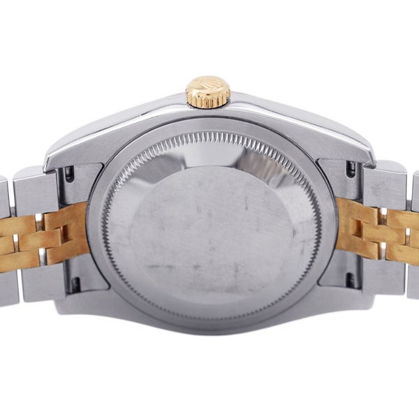 ロレックス デイトジャスト SS/K18YG 116233 ROLEX 腕時計 白文字盤