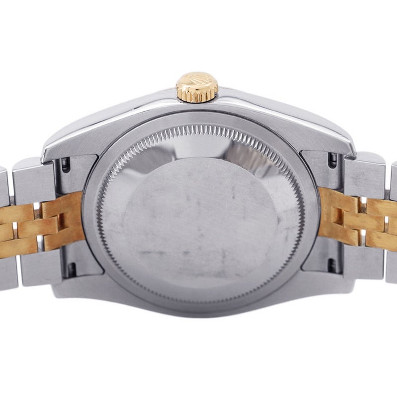 ロレックス デイトジャスト SS/K18YG 116233 ROLEX 腕時計 白文字盤