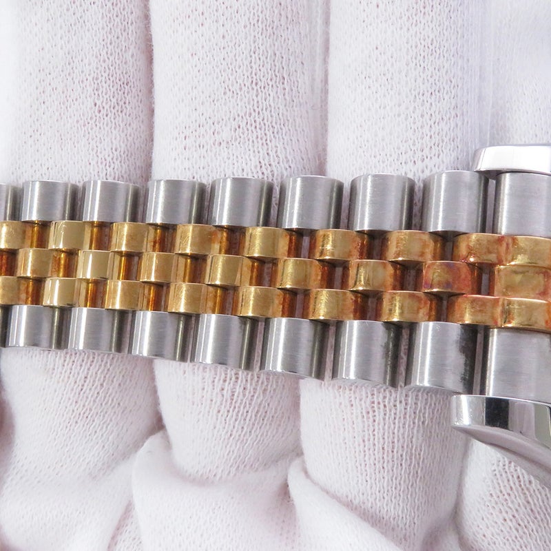 ロレックス デイトジャスト SS/K18YG 116233 ROLEX 腕時計 白文字盤