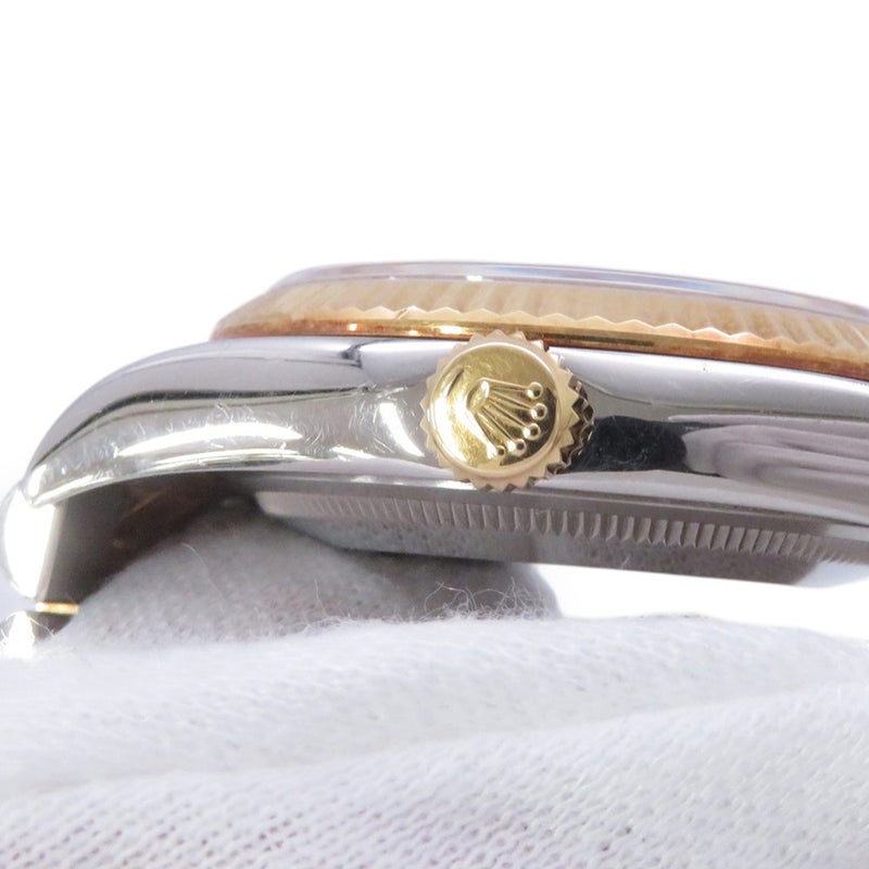 ロレックス デイトジャスト SS/K18YG 116233 ROLEX 腕時計 白文字盤