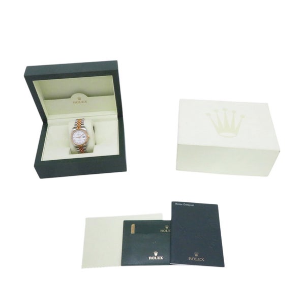 ロレックス デイトジャスト SS/K18YG 116233 ROLEX 腕時計 白文字盤