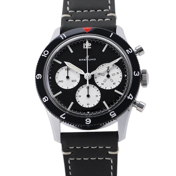 ブライトリング クラシック アヴィ AVI REF. 765 リ・エディション AB09451A1B1X1 BREITLING 腕時計 黒文字盤