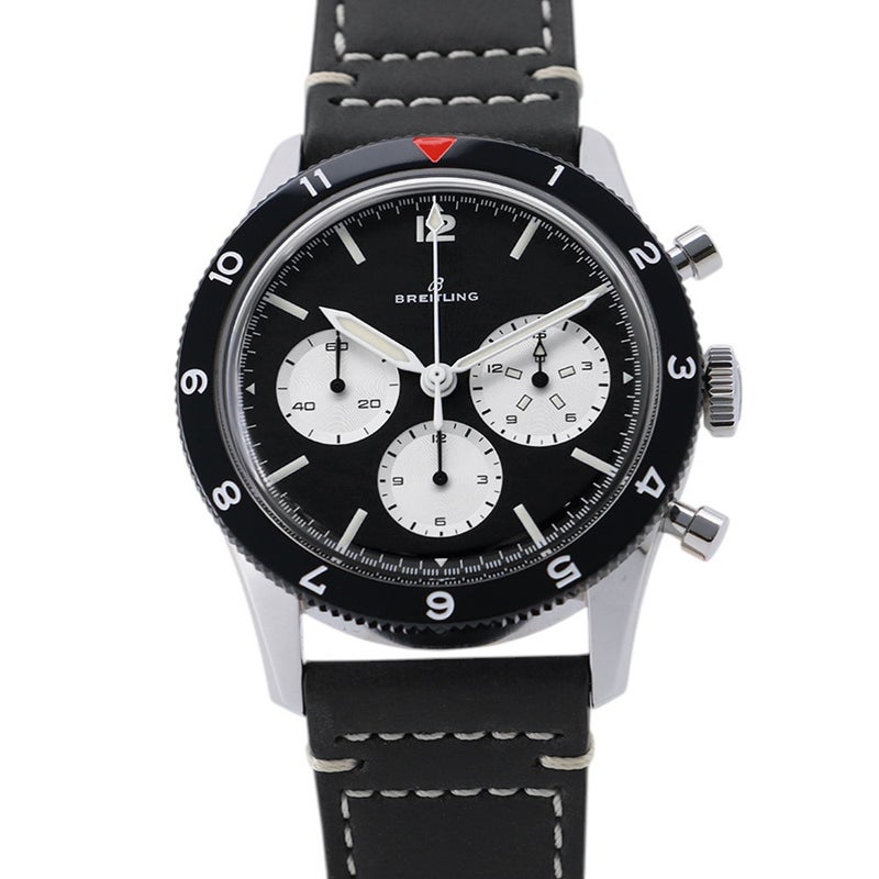 ブライトリング クラシック アヴィ AVI REF. 765 リ・エディション AB09451A1B1X1 BREITLING 腕時計 黒文字盤