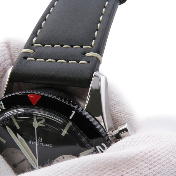 ブライトリング クラシック アヴィ AVI REF. 765 リ・エディション AB09451A1B1X1 BREITLING 腕時計 黒文字盤