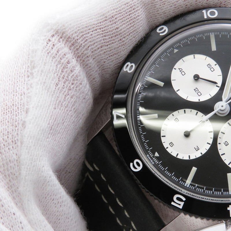 ブライトリング クラシック アヴィ AVI REF. 765 リ・エディション AB09451A1B1X1 BREITLING 腕時計 黒文字盤