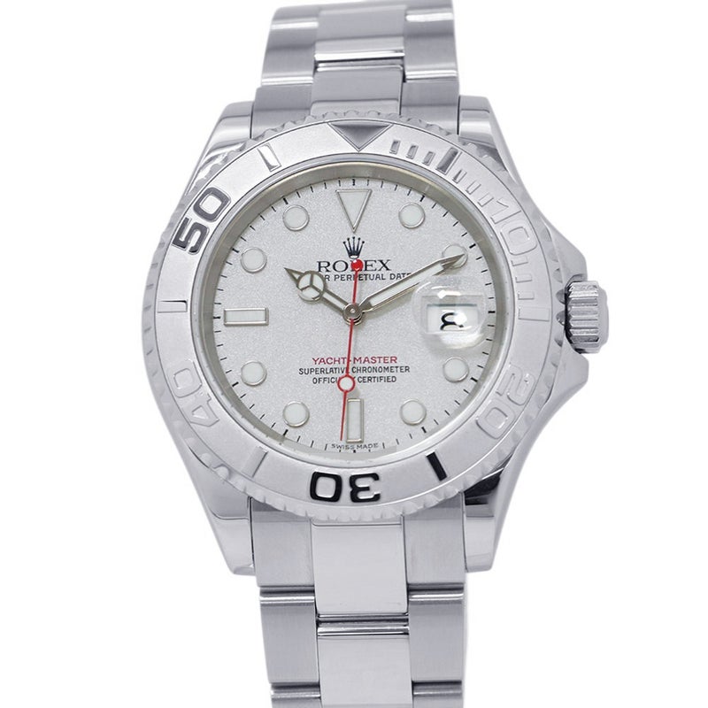 ロレックス ヨットマスター ロレジウム D番 16622 ROLEX 腕時計 ウォッチ シルバー文字盤