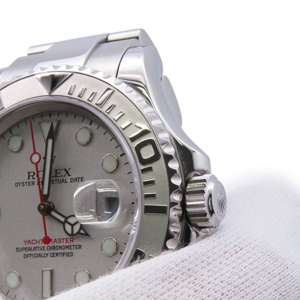 ロレックス ヨットマスター ロレジウム D番 16622 ROLEX 腕時計 ウォッチ シルバー文字盤