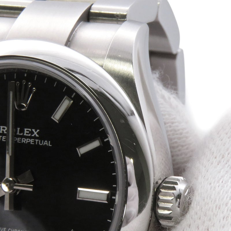 ロレックス オイスターパーペチュアル31 ランダムシリアル ルーレット 277200 ROLEX 腕時計 黒文字盤