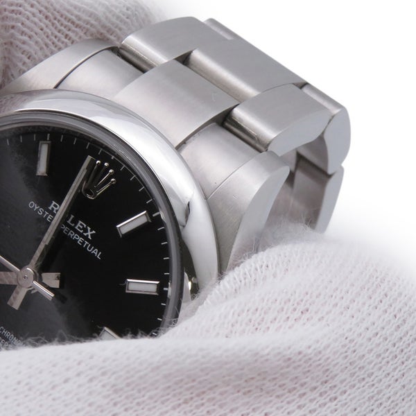 ロレックス オイスターパーペチュアル31 ランダムシリアル ルーレット 277200 ROLEX 腕時計 黒文字盤
