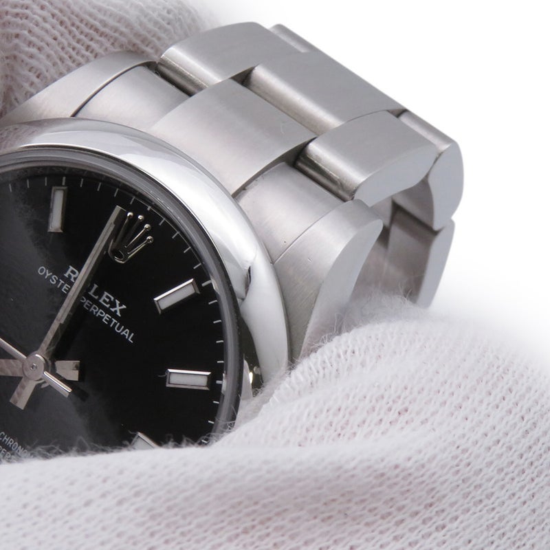 ロレックス オイスターパーペチュアル31 ランダムシリアル ルーレット 277200 ROLEX 腕時計 黒文字盤
