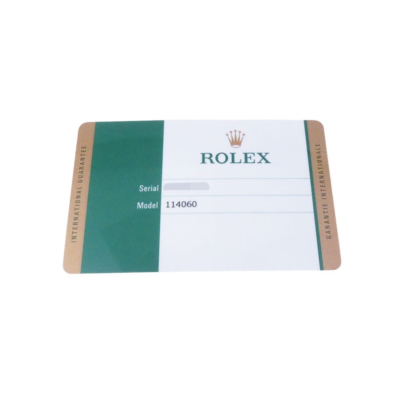 ロレックス サブマリーナ ノンデイト ランダムシリアル ルーレット 114060 ROLEX 腕時計 ウォッチ 黒文字盤