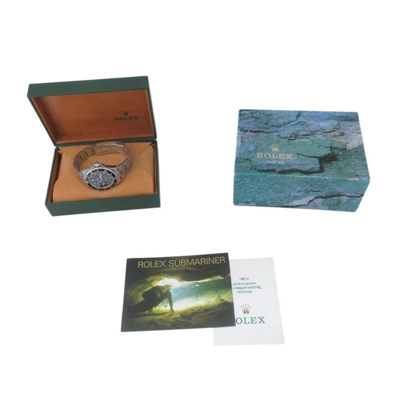 ロレックス サブマリーナ デイト K番 16610 ROLEX 腕時計 黒文字盤