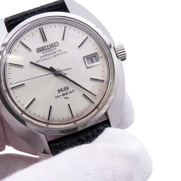 セイコー キングセイコー 45KS スーペリア クロノメーター 4502ｰ8010 SEIKO 腕時計 シルバー文字盤