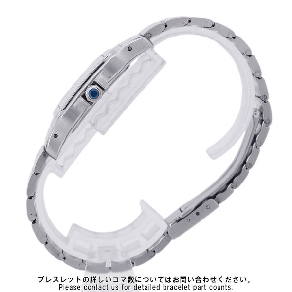 カルティエ サントスガルベ LM W20018D6 Cartier 腕時計 アイボリー文字盤