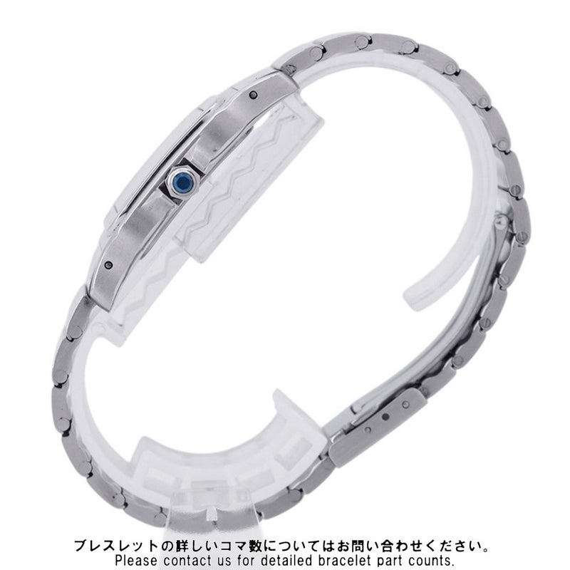 カルティエ サントスガルベ LM W20018D6 Cartier 腕時計 アイボリー文字盤