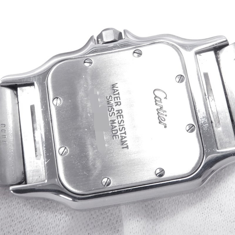 カルティエ サントスガルベ LM W20018D6 Cartier 腕時計 アイボリー文字盤