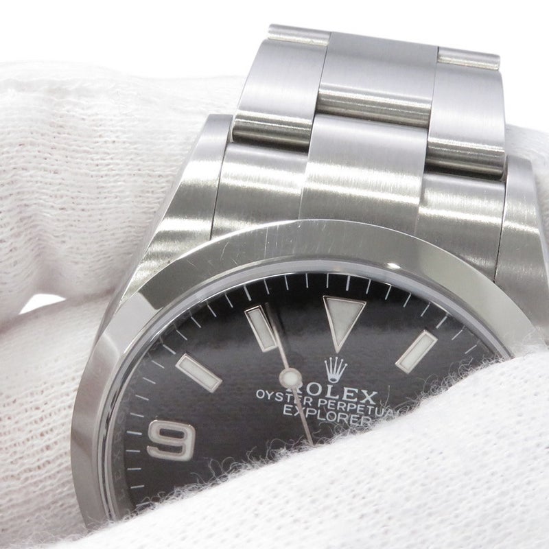 ロレックス エクスプローラー1 ランダムシリアル ルーレット 124270 ROLEX 腕時計 ウォッチ 黒文字盤