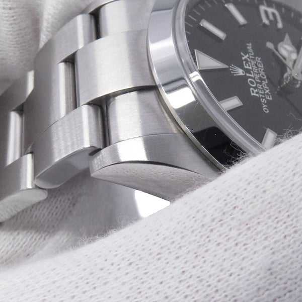 ロレックス エクスプローラー1 ランダムシリアル ルーレット 124270 ROLEX 腕時計 ウォッチ 黒文字盤