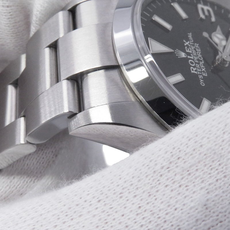 ロレックス エクスプローラー1 ランダムシリアル ルーレット 124270 ROLEX 腕時計 ウォッチ 黒文字盤