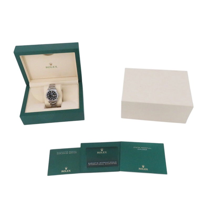 ロレックス エクスプローラー1 ランダムシリアル ルーレット 124270 ROLEX 腕時計 ウォッチ 黒文字盤