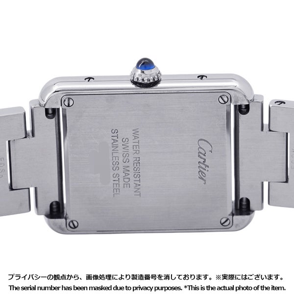 カルティエ タンクソロ SM W5200013 Cartier 腕時計 ウォッチ シルバー文字盤 レディース