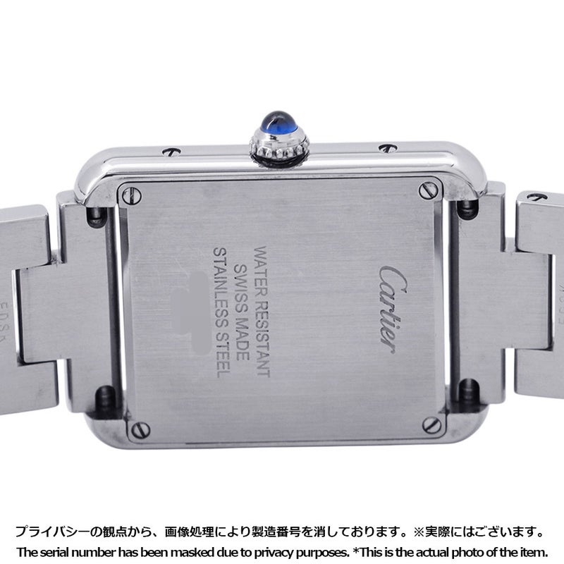 カルティエ タンクソロ SM W5200013 Cartier 腕時計 ウォッチ シルバー文字盤 レディース