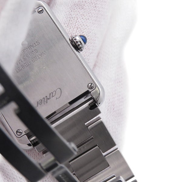 カルティエ タンクソロ SM W5200013 Cartier 腕時計 ウォッチ シルバー文字盤 レディース