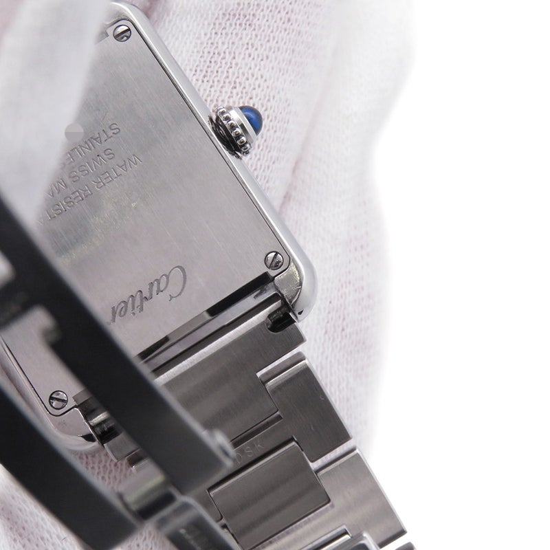 カルティエ タンクソロ SM W5200013 Cartier 腕時計 ウォッチ シルバー文字盤 レディース