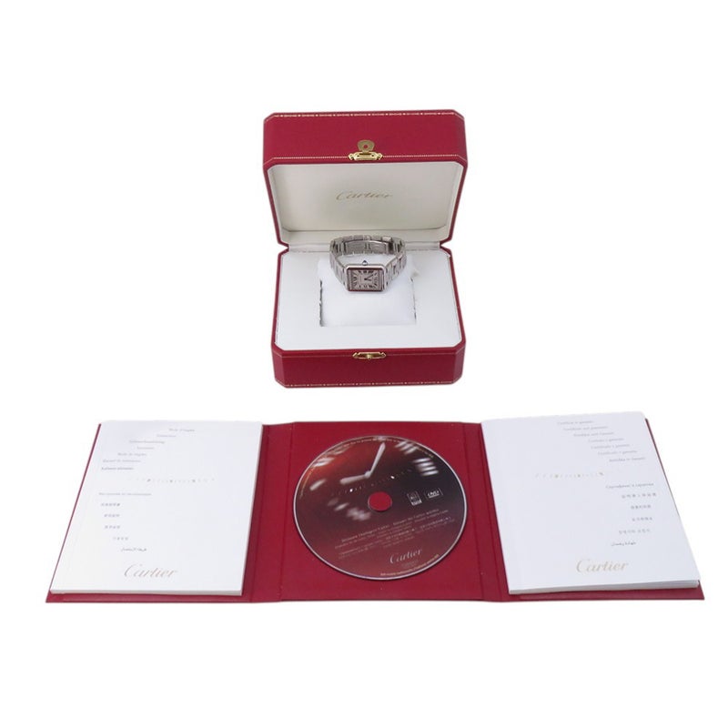カルティエ タンクソロ SM W5200013 Cartier 腕時計 ウォッチ シルバー文字盤 レディース