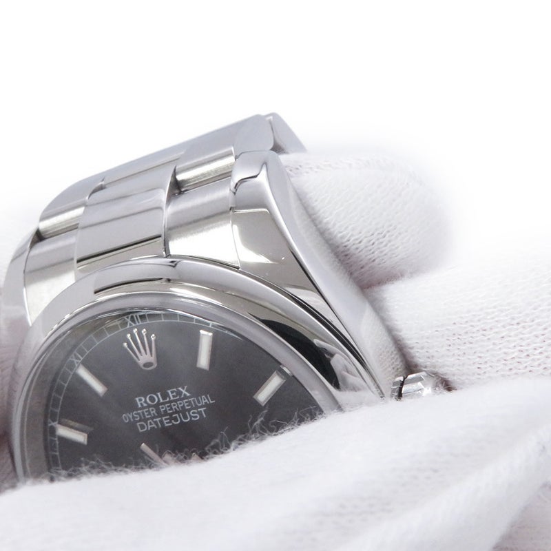 ロレックス デイトジャスト36 V番 116200 ROLEX 腕時計 黒文字盤