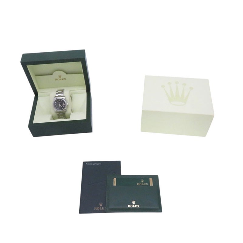 ロレックス デイトジャスト36 V番 116200 ROLEX 腕時計 黒文字盤