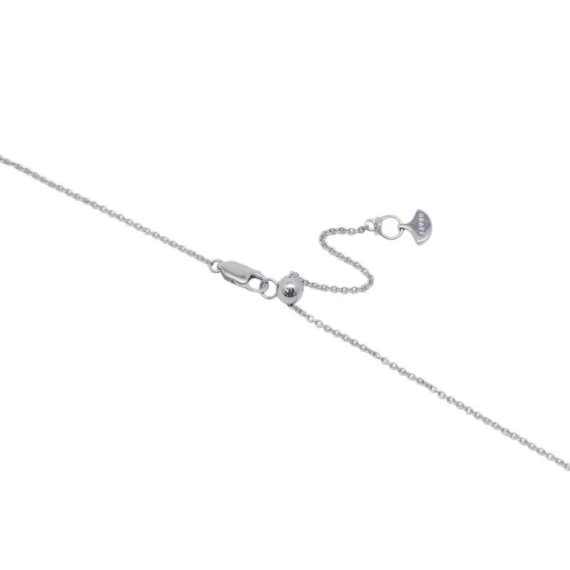 グラフ ネックレス ワイルドフラワー ダブル ダイヤモンド ペンダント ダイヤ 計0.66ct K18WGホワイトゴールド RGP790 GRAFF