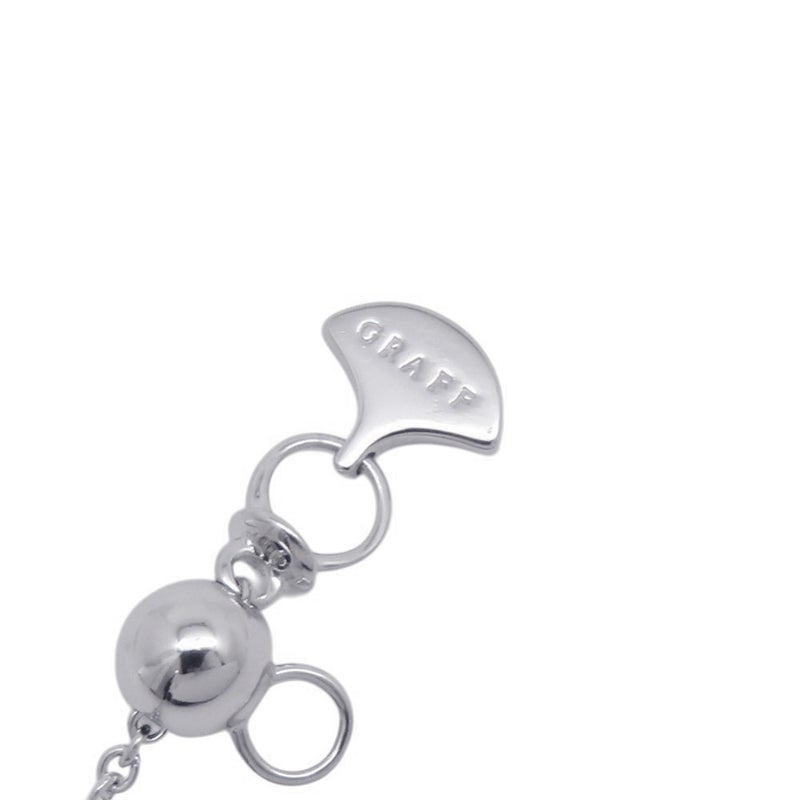 グラフ ネックレス ワイルドフラワー ダブル ダイヤモンド ペンダント ダイヤ 計0.66ct K18WGホワイトゴールド RGP790 GRAFF