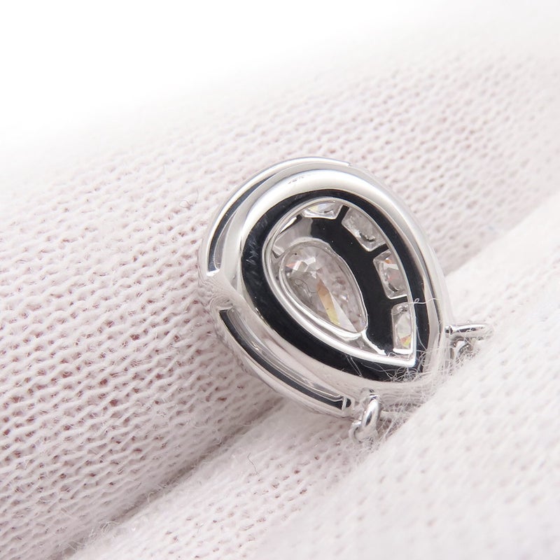 グラフ ネックレス アイコン ペアシェイプ ダイヤモンド ペンダント RGP707 ダイヤ 中石0.53ct K18WGホワイトゴールド